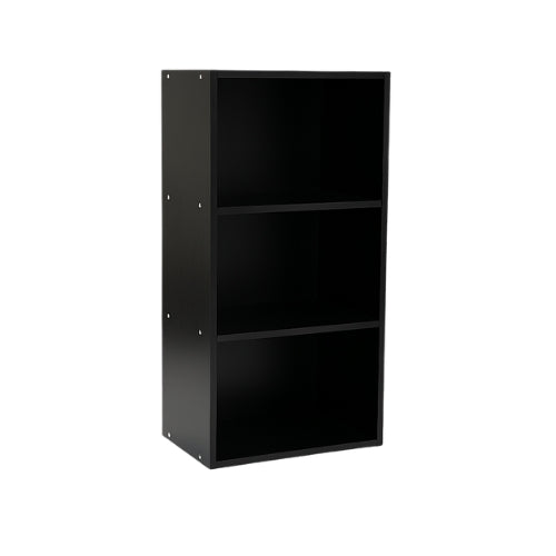 Haku 3-Tier Bookcase (Black)