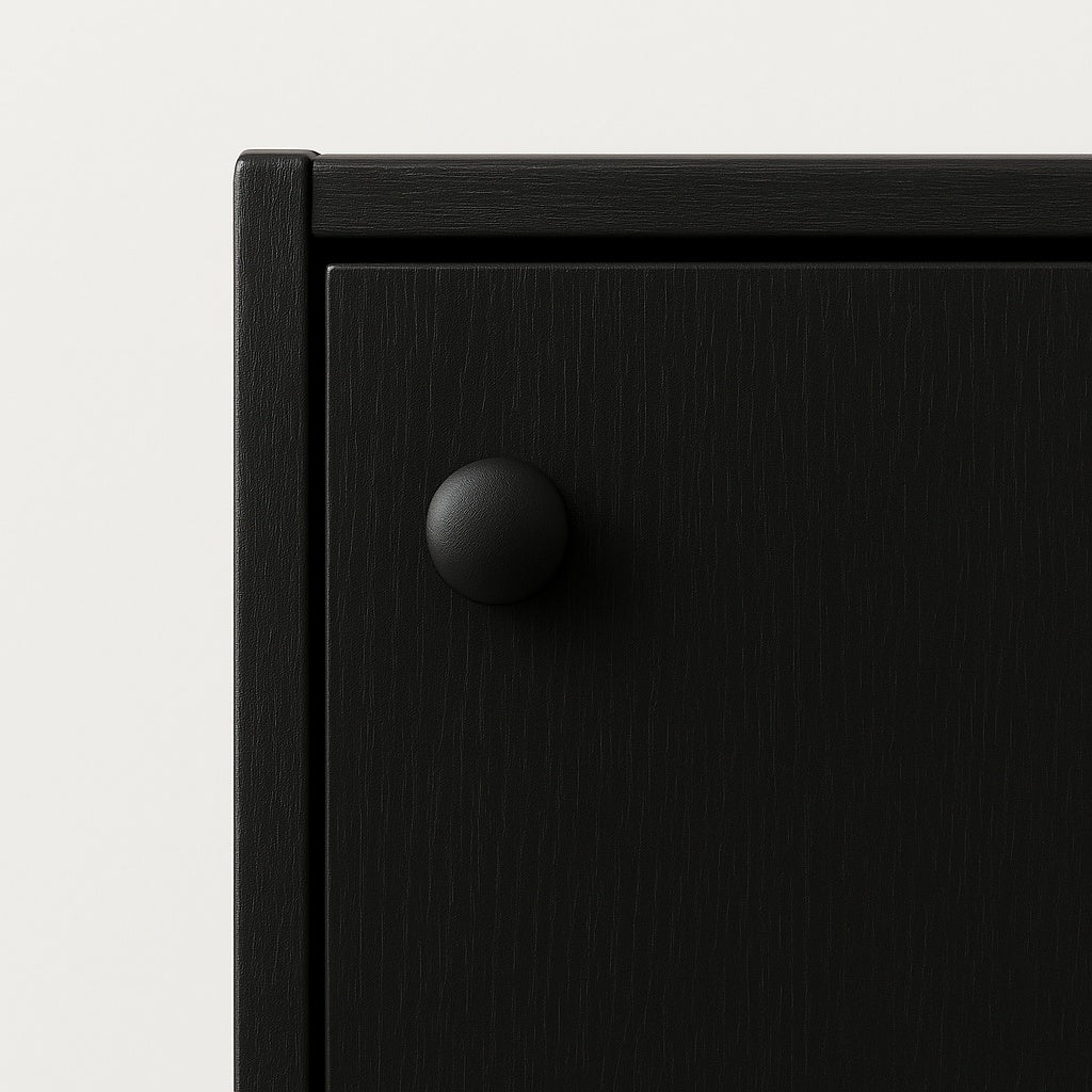 Finn 3-Tier Book Cabinet (Black)