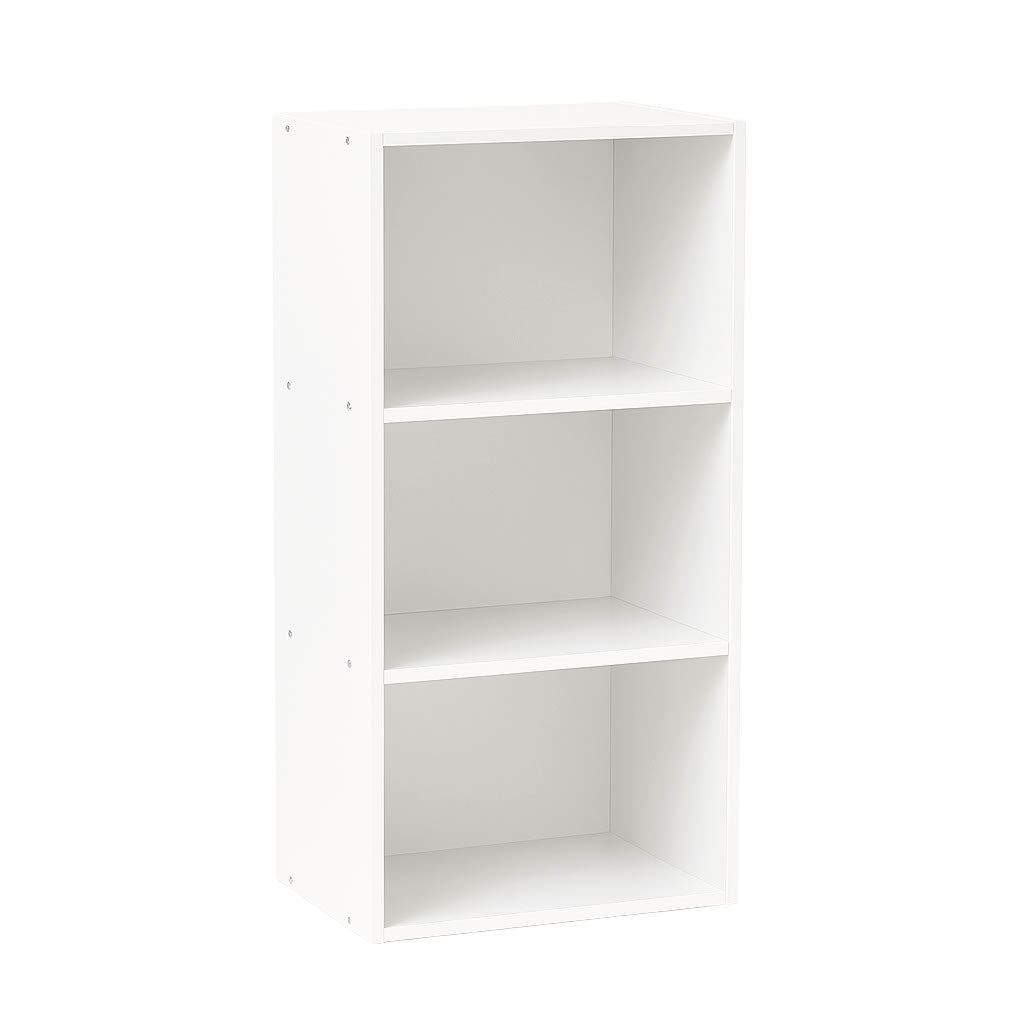 Kuro 3-Tier Bookcase (White)