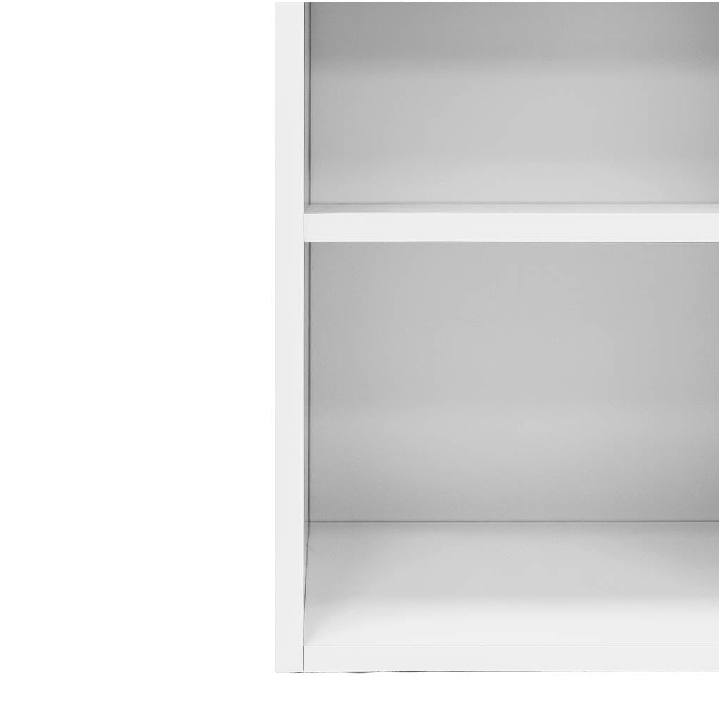 Kuro 3-Tier Bookcase (White)