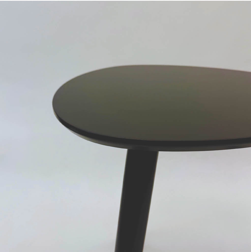 Juno Stool/Side-Table (Black)