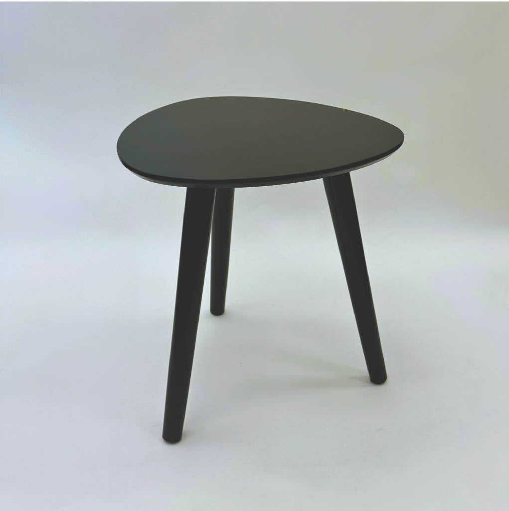 Juno Stool/Side-Table (Black)